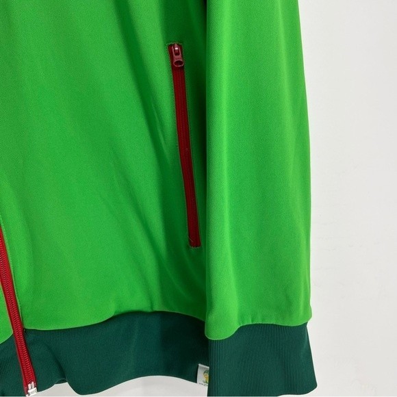 Adidas Jacket Mens Large Green 2014 Brazil Viva Mexico World Cup Zip Track Sport - Picture 7 of 16